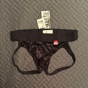 Black Pikante Jockstrap size small new